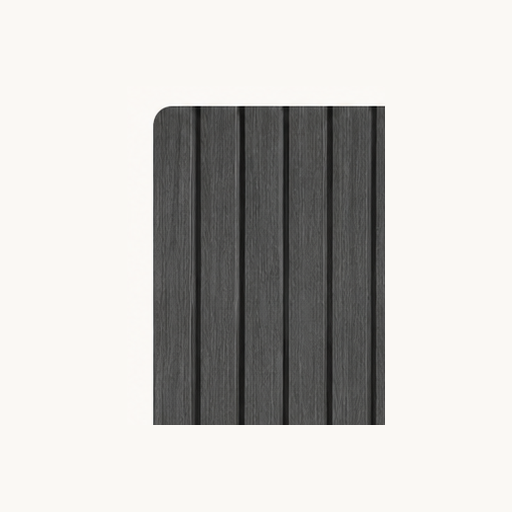 Charcoal Graphite WPC cladding finish