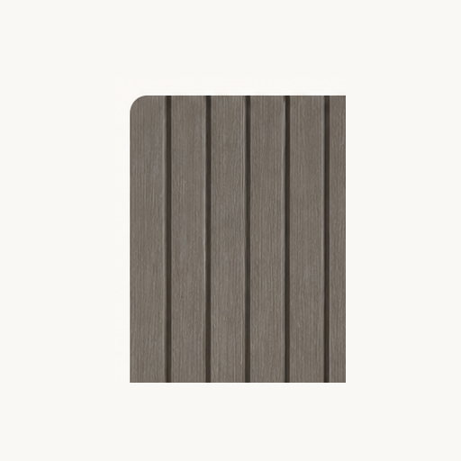 Smoked Ash WPC cladding finish